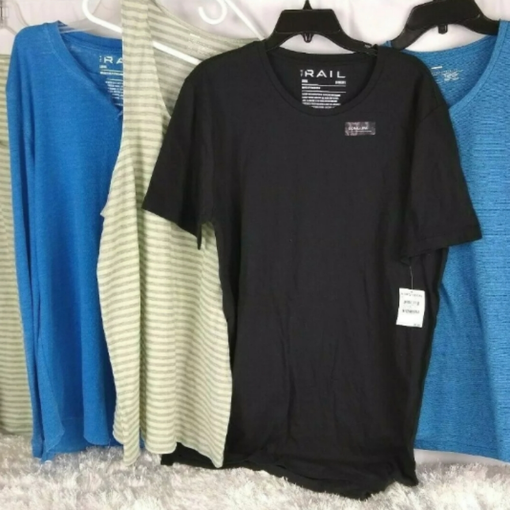 Lot of 5 assorted Casual Shirts New & NWOT Men's size Large
